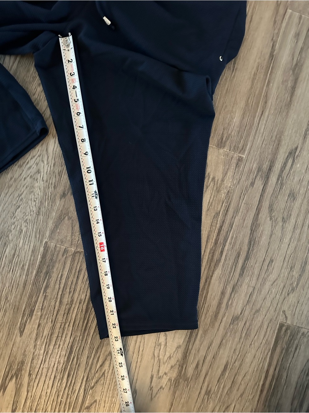 Navy Drawstring Lounge Pants - Picture 7 of 8